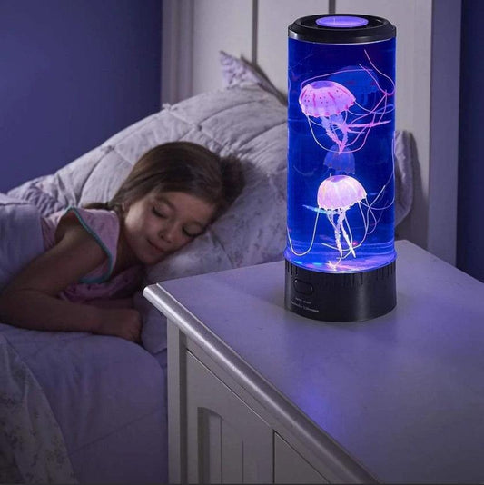USB Powered LED Jellyfish Lamp
