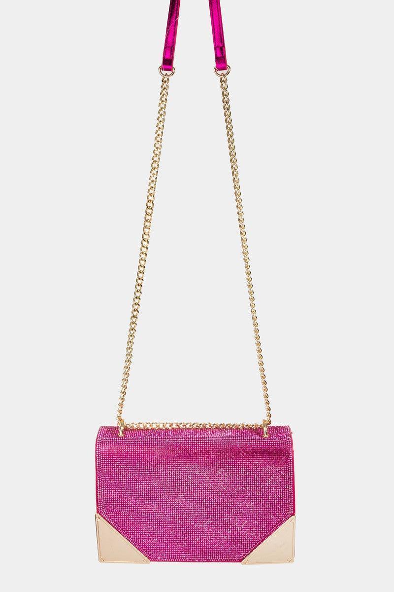 Rhinestone Crossbody Bag