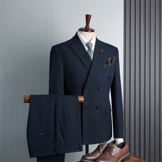 Men's Double-Breasted Suit