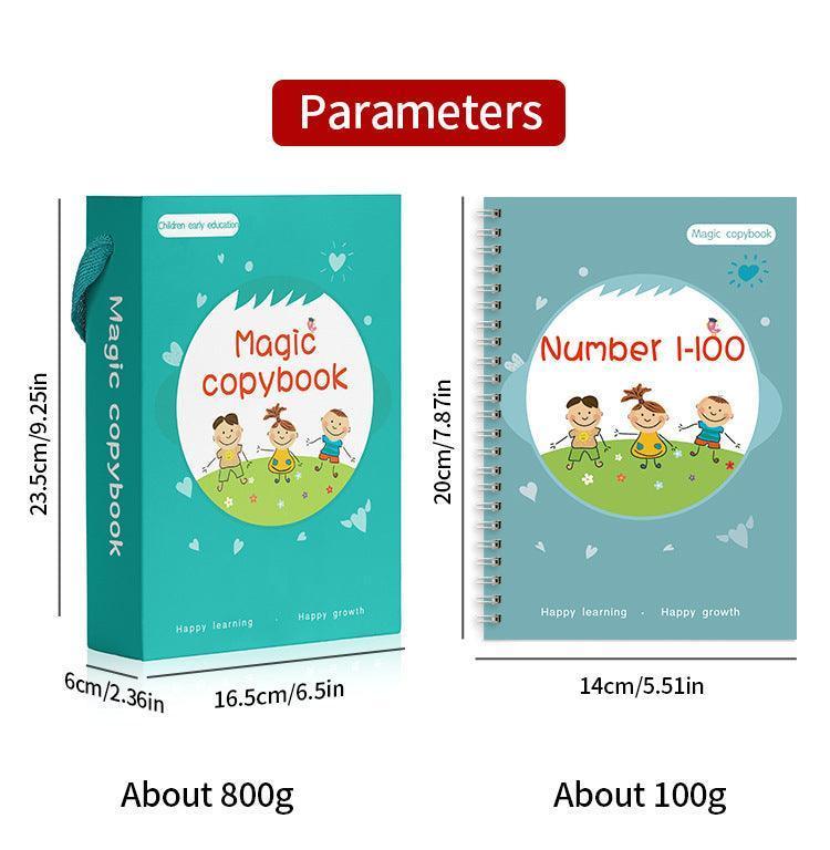 Children's Magic Practice Copybook Set