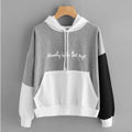 Explosive Color Matching Hooded Sweater for Women Vibrant Stylish & Cozy - Awesome Marketplace